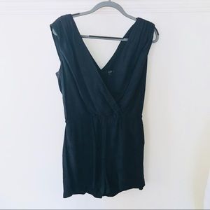 Navy blue Loft romper (small)